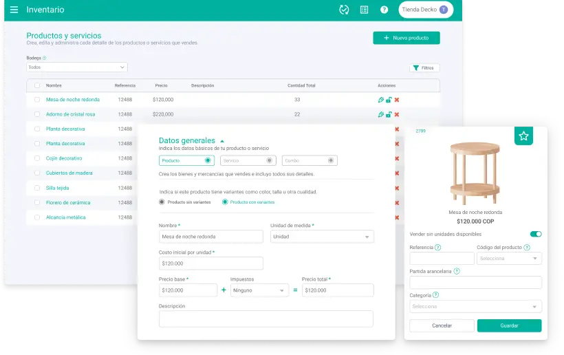 Tu inventario controlado